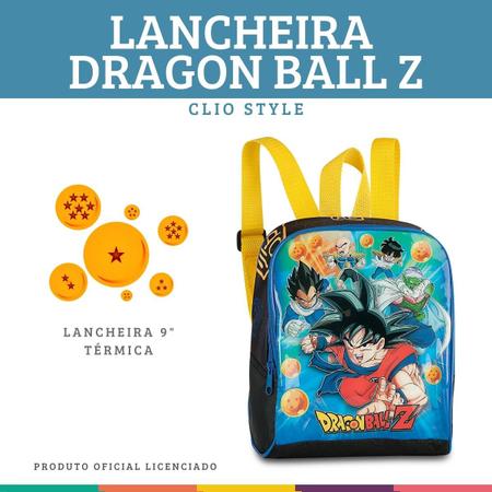 Lancheira Térmica Merendeira Escolar Dragon Ball Z Clio - Ravi Imagem de Lancheira Térmica Merendeira Escolar Dragon Ball Z Clio