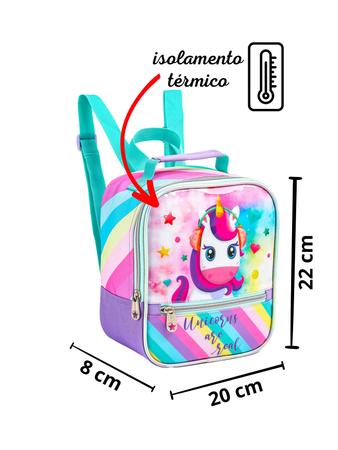 LANCHEIRA TERMICA INFANTIL PRINCESA ALLURY - UP - Colortec