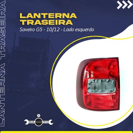 Imagem de Lant tras saveiro g5 10/12 fume esq arteb 7005448003