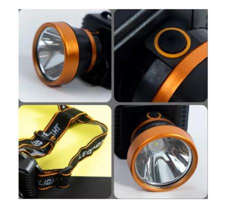 Imagem de Lanterna De Cabeça Led Multifuncional 5w Forte Bike Leon