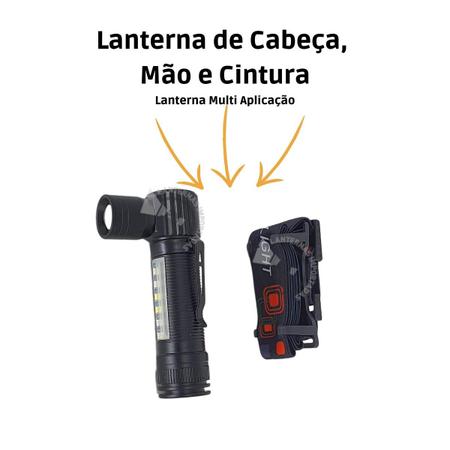 Lanterna Led Q5 Tática Recarregável Original JWS Resistente - Lanterna -  Magazine Luiza