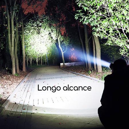 Imagem de Lanterna De Cabeça Recarregavel 5 Led Potentes Longo Alcance