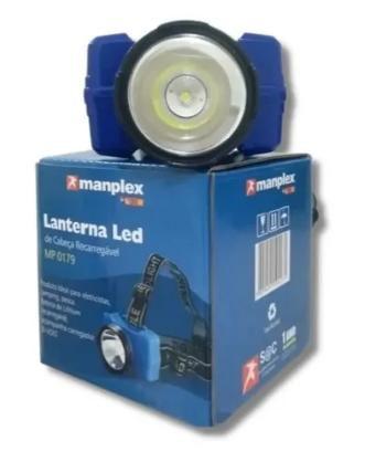 LANTERNA CABECA LED MANPLEX 0179 - Fazolo Componentes Eletrônicos