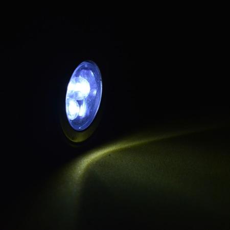 Imagem de Lanterna de LED Telescópica Flexível 3 LEDS com Imã Azul + Chaveiro CBRN16259