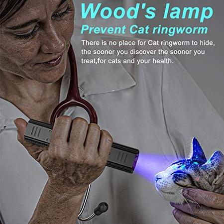 Imagem de Lanterna detectora de micose e urina de animal de estimação - Cuidado e inspeção eficientes da pele