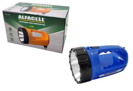 Lanterna LED Recarregável 12 LEDs - Alfacell (Bivolt) - Grupo Dimel