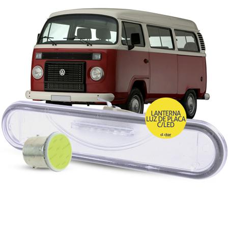 Imagem de Lanterna Luz De Placa + LED Volkswagen Kombi 97 98 99 2000 2001 2002 2003 2004 2005 2006 2 2009 2010 2011 2012 2013 2014