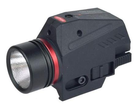 Lanterna Tactical P Led Red Dot Laser Vermelho Pisto - Pool Imagem de Lanterna Tactical P Led Red Dot Laser Vermelho Pisto