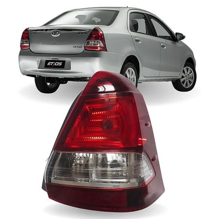 Imagem de Lanterna Traseira Etios Sedan Platinum 2017/2019 Direita