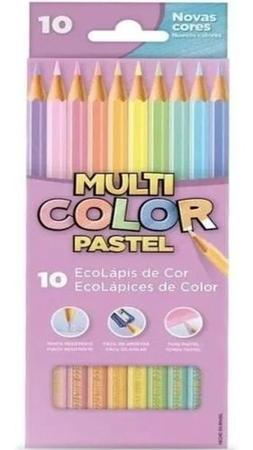 Imagem de Lápis 10 Cores Multicolor Eco Lápis Tom Pastel