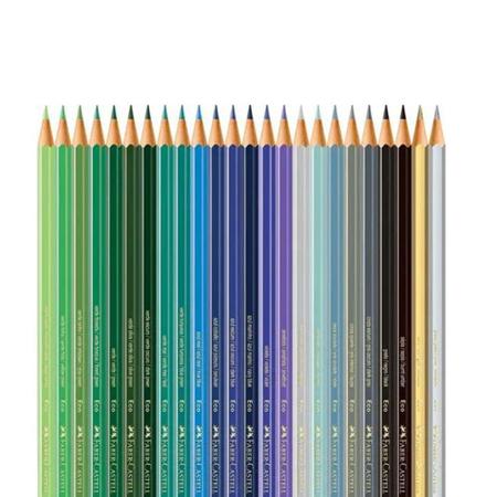 Imagem de Lapis Cor Sextavado 72 Cores Ecolapis Faber Castell