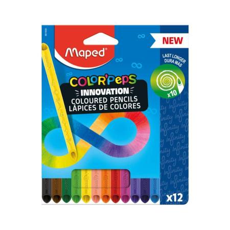 Imagem de Lapis de Cor 12 Cores Color Peps Infinito Maped