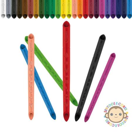 Imagem de Lápis de Cor Colorpeps Infinity Não Precisa Apontar 24 Cores