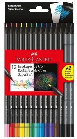 Imagem de Lápis De Cor Faber Castell 12 Cores Super Soft