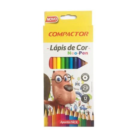 Imagem de Lápis de Cor Neo Pen 12 Cores-Compactor