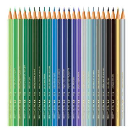 Lapis de escrever Faber-Castell Ecolápis Let´s Go (72 Unid/cada