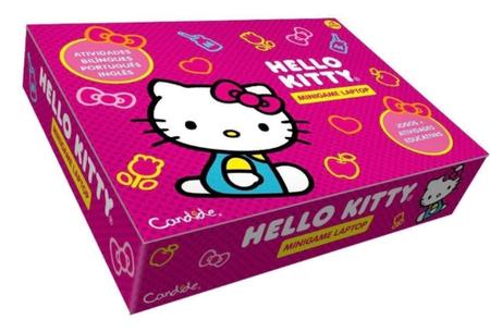 Imagem de Laptop Educativo Hello Kitty Aprenda Brincando Bilingue Português Ingles Computador Infantil