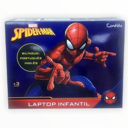 Computador Infantil LEXIBOOK inglês-português Spider-Man (Idade Mínima  Recomendada: 4 Anos )