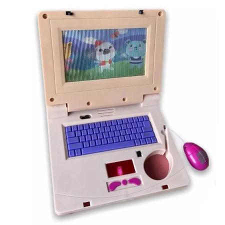 Imagem de Laptop Infantil Notebook Musical Educativo Tablet Interativo
