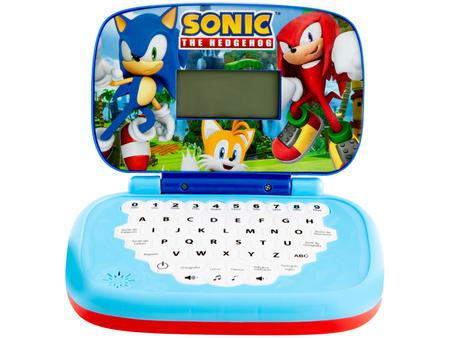 Imagem de Laptop Infantil Sonic Bilingue Emite Som Candide