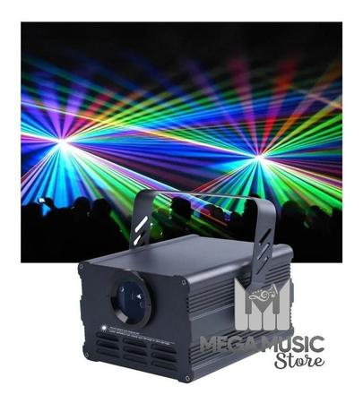 Imagem de Laser Holografico Lazer 3w Rgb Festa Balada Dj Profissional