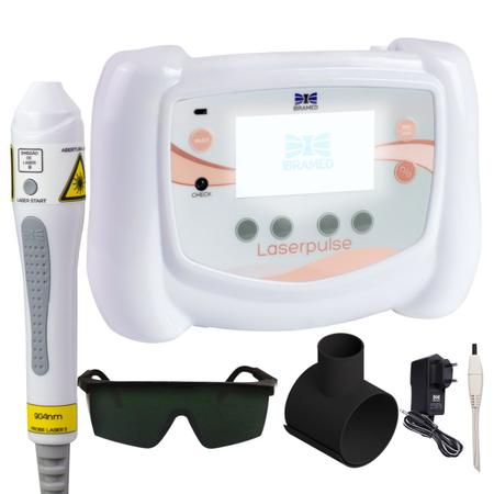 Imagem de Laserpulse Ibramed Laser Fisioterapia + Caneta Probe 904nm