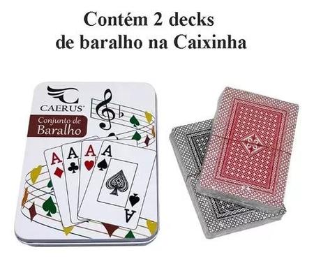 Jogo de Canastra com 104 Cartas