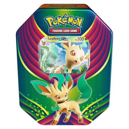 Jogo de Cartas - Pokémon Lata - 25 cartas - Evoluções de Eevee - Sylveon -  Copag - Deck de Cartas - Magazine Luiza