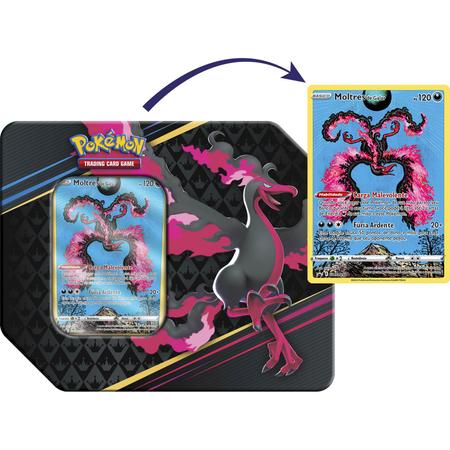 Pokemon TCG Estampas Ilustradas 3 Latas Articuno Zapdos Moltres De