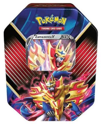 Lata Pokémon Zamazenta V Lendas De Galar Swsh019 Original - Copag - Deck de  Cartas - Magazine Luiza