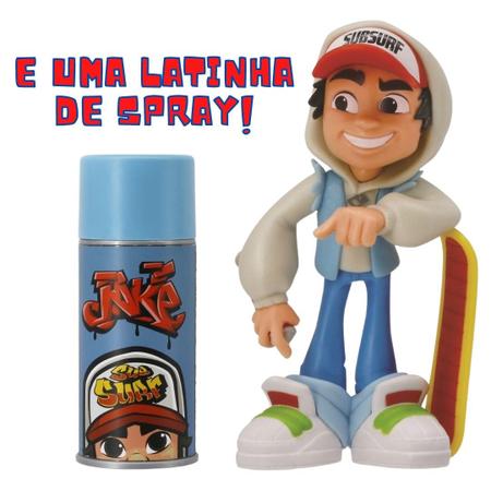 Latinha Colecionável Mini Jake Boneco Subway Surfers Spray - Winner Sales  Distribuidora - Colecionáveis - Magazine Luiza