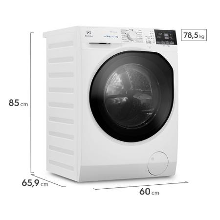 Imagem de Lava e Seca Electrolux 11Kg/7Kg Branca Perfect Care Inverter com Água Quente/Vapor (LSP11)