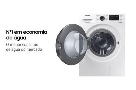 Imagem de Lava e Seca Samsung WD11A com Ecobubble WD11A4453BW B 11/7kg 220V