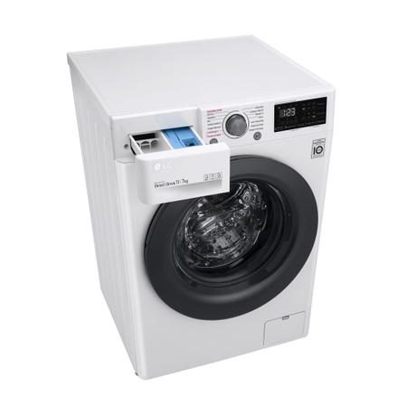 Imagem de Lava e Seca Smart com Inteligência Artificial AIDD 11Kg LG VC5 Branca 127V