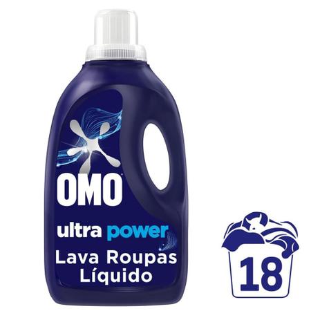 Imagem de Lava Roupa Omo Ultra Power Líquido - 1,8L