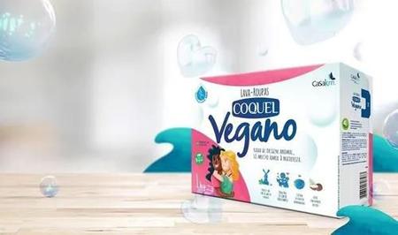 Lava Roupas Pó Coquel Vegano 800ml