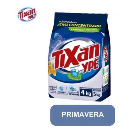 Imagem de Lava Roupas Sabão Em Pó Tixan Ypê Primavera 4kg