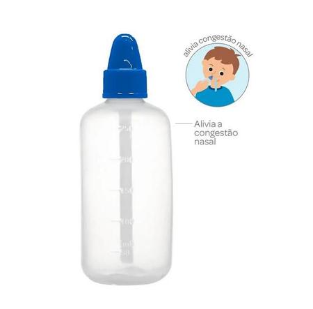Imagem de Lavador higienizador Nasal fácil Adultos Crianças 250ml Buba