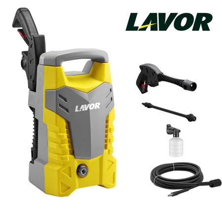 Imagem de Lavadora De Alta Pressão Lavor Fast 120 Amarela De 1600w Com 1740psi De Pressão Máxima 220v - 60hz