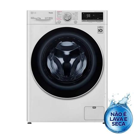 Imagem de Lavadora de Roupa LG Smart VC4 FV5013WC4 com Inteligência Artificial AIDD 13 Kg Branca