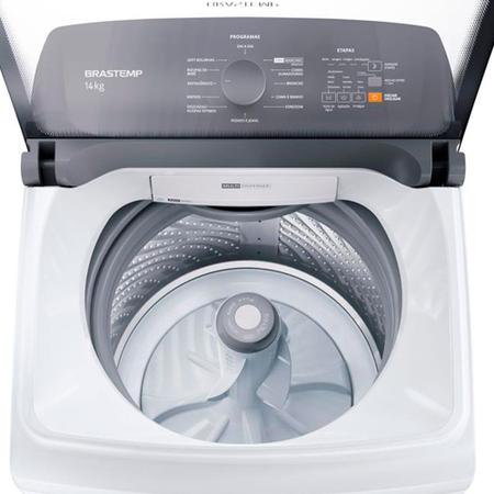 Imagem de Lavadora de Roupas Brastemp 14 Kg com Ciclo Tira Manchas Advanced BWK14AB Branca 110V