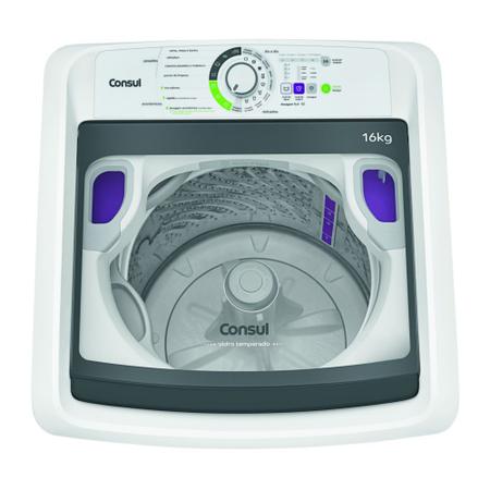 Imagem de Lavadora de Roupas Consul Automática 16Kg Branca 220V