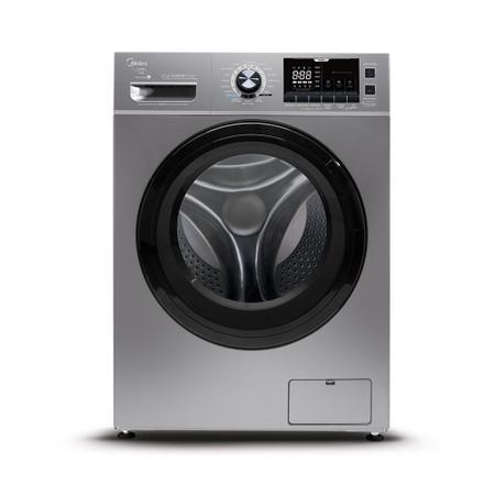 Imagem de Lavadora de Roupas Midea Storm Wash 11KG Inverter Tambor 4D Inox LFA11X 127 Volts