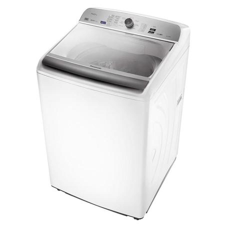 Imagem de Lavadora de Roupas Panasonic NAF140B5WA, 14Kg, Branca - 110V