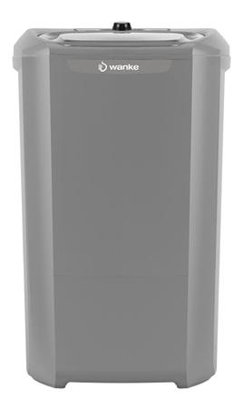 Imagem de Lavadora de Roupas Wanke Comfort Semiautomática 10Kg Silver