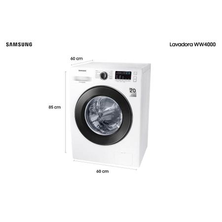 Imagem de Lavadora Samsung 11kg Branca WW4000 Digital Inverter WW11J4473PW