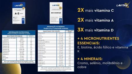 Imagem de Lavitan Bio Complex C/30 Vitaminas Suplemento Alimentar