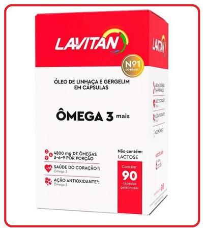 Imagem de Lavitan Ômega 3 Mais com 90Cps - Cimed