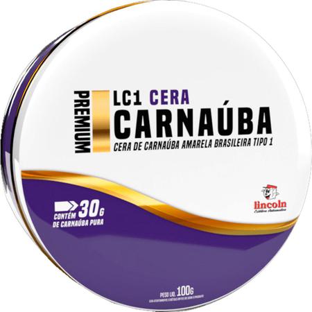 Imagem de Lc1 Cera Carnauba Premium 100g Lincoln