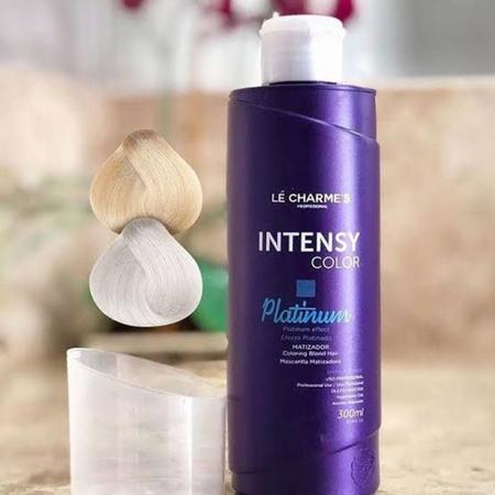 Imagem de Le Charmes Intensy Platinum Máscara Matizadora Efeito Platinado -300ml - LÉ CHARMES